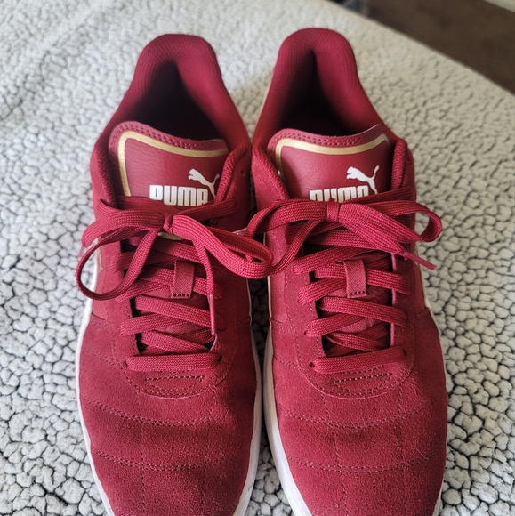 Burgundy Puma Size 11. Worn twice,  super comfortable - Picture 2 of 6